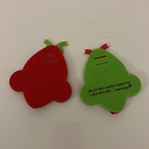 New Mouse Candy Cane Holder Decorations for Christmas Holiday Home Decor - Picture 2 of 2